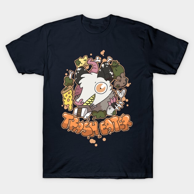 Trash Eater T-Shirt by goccart